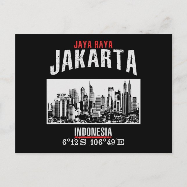 Jakarta Postcard (Front)