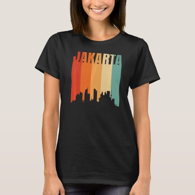 Jakarta Skyline   T-Shirt (Front)