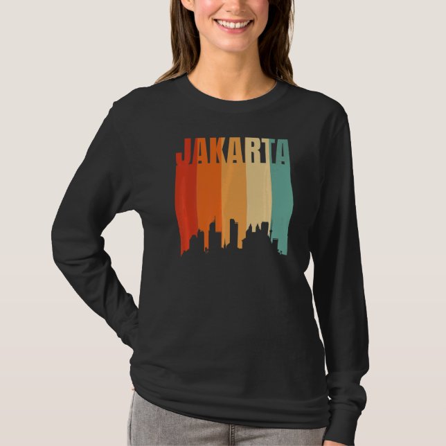 Jakarta Skyline   T-Shirt (Front)