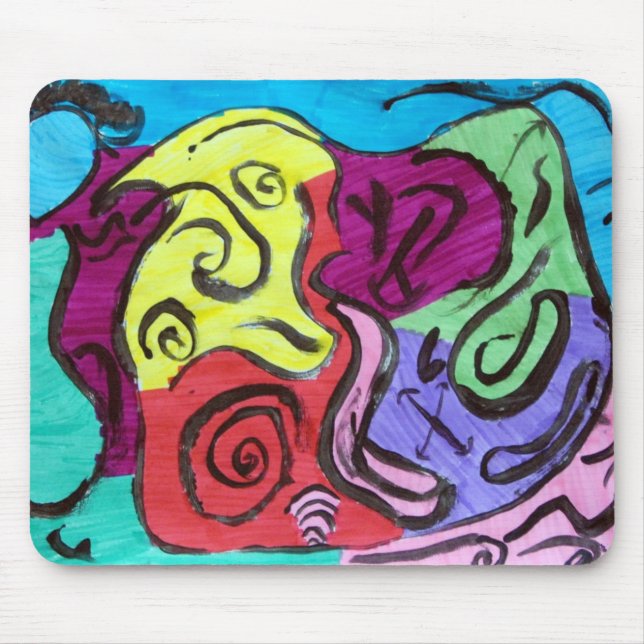 Jake Castagnola Mouse Mat (Front)