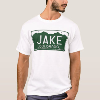 JAKE Colorado License Plate T-Shirt