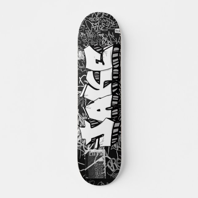 Jake Graffiti Custom Personalised Cool Skateboard (Front)