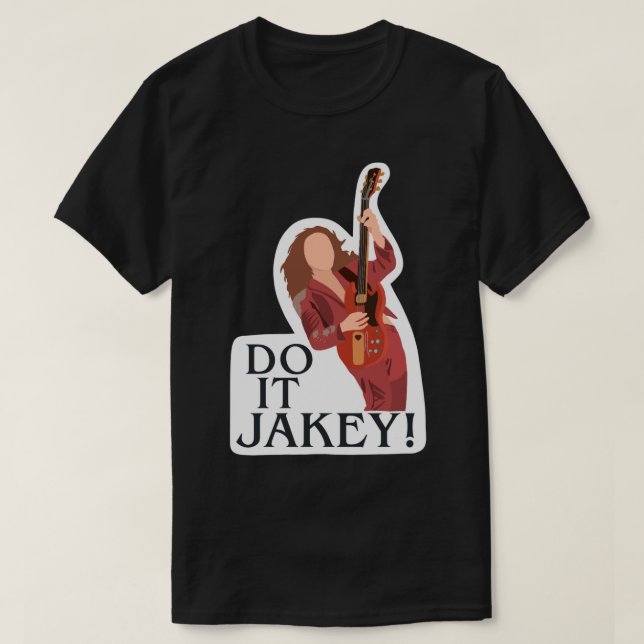 Jake Kiszka Greta Van Fleet Sticker Copy Copy T-Shirt (Design Front)