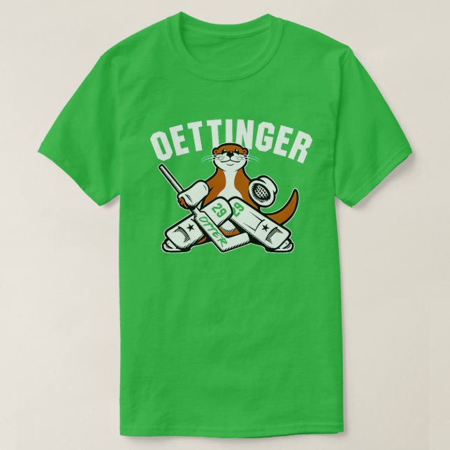 Jake Oettinger Otter TShirt 5 (Design Front)