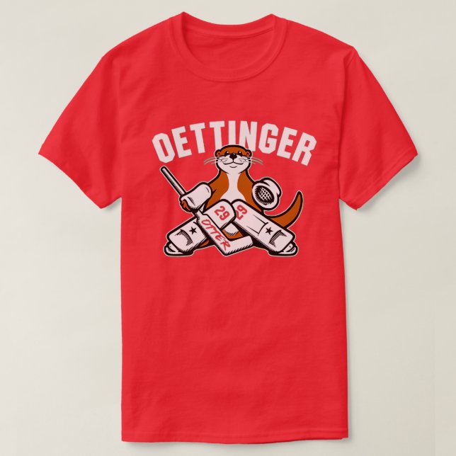 Jake Oettinger Otter TShirt 9 (Design Front)