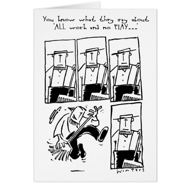 Jake Playing the Rake (Front)