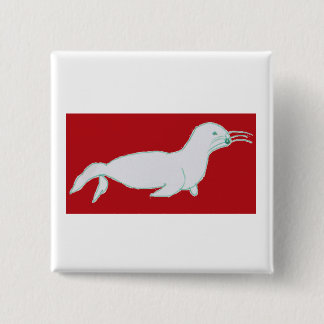 Jake Seal  15 Cm Square Badge