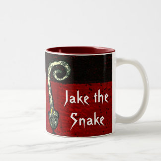 Jake the Snake Two-Tone Coffee Mug