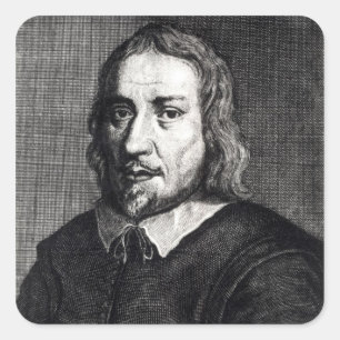 Jakob Bohme Square Sticker