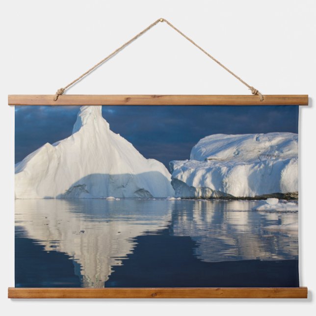 Jakobshavn Glacier Disko Bay Ilulissat, Greenland Hanging Tapestry (Front)