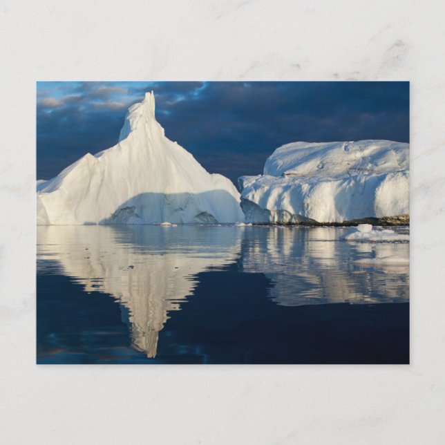 Jakobshavn Glacier Disko Bay Ilulissat, Greenland Postcard (Front)