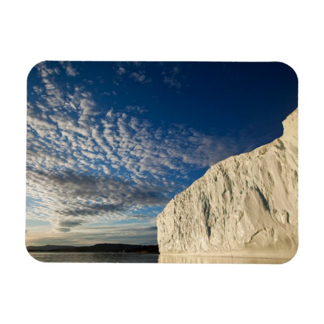 Jakobshavn Glacier in Disko Bay Magnet (Horizontal)