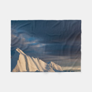 Jakobshavn Isfjord Greenland Fleece Blanket