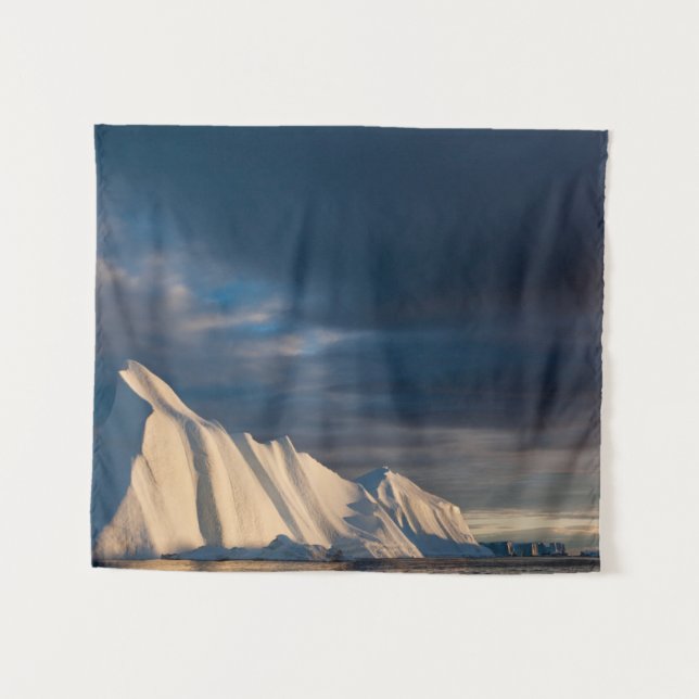 Jakobshavn Isfjord Greenland Tapestry (Front (Horizontal))