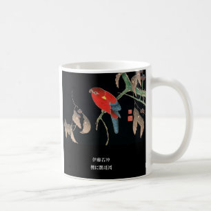 Jakuchu ITO, "Ichi ni O-Uta-zu" (The Poem of the P Coffee Mug