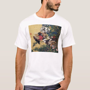 Jakuchu ITO's Hydrangea Paintings T-Shirt