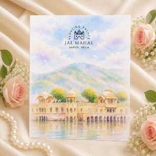 Jal Mahal Jaipur, India Tourist Attractions Holiday Postcard