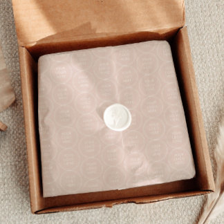 JALAINE Modern Blush Custom Logo Packaging Tissue Paper