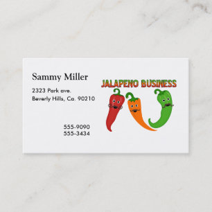Jalapeno Business Card