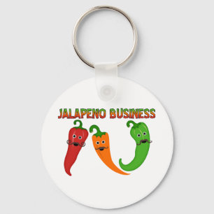 Jalapeno Business Key Ring