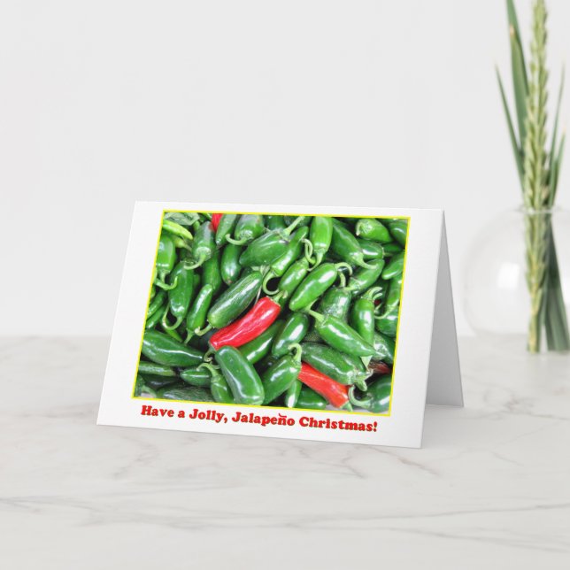 Jalapeno Christmas Card (Front)