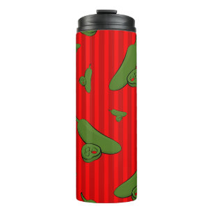 Jalapeno Illustration Thermal Tumbler