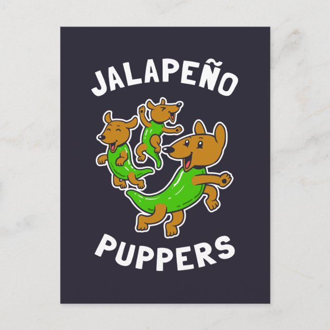 Jalapeño Puppers Postcard (Front)