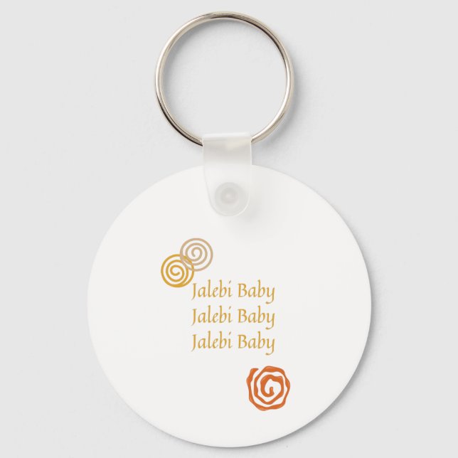 jalebi baby tank top key ring (Front)