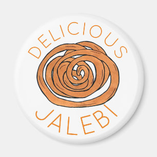 Jalebi South Asian Indian Middle Eastern Sweet Magnet
