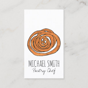 Jalebi South Asian Indian Mithai Sweet Snack Food Business Card