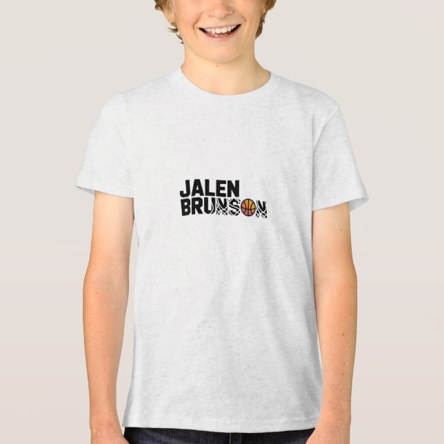  Jalen Brunson Tri-Blend Shirt (Front)
