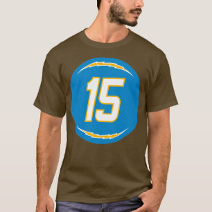 Jalen Guyton Number 15 Jersey Los Angeles Chargers T-Shirt