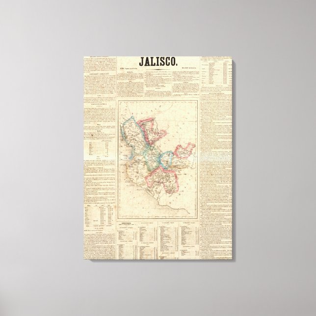 Jalisco, Mexico Canvas Print (Front)