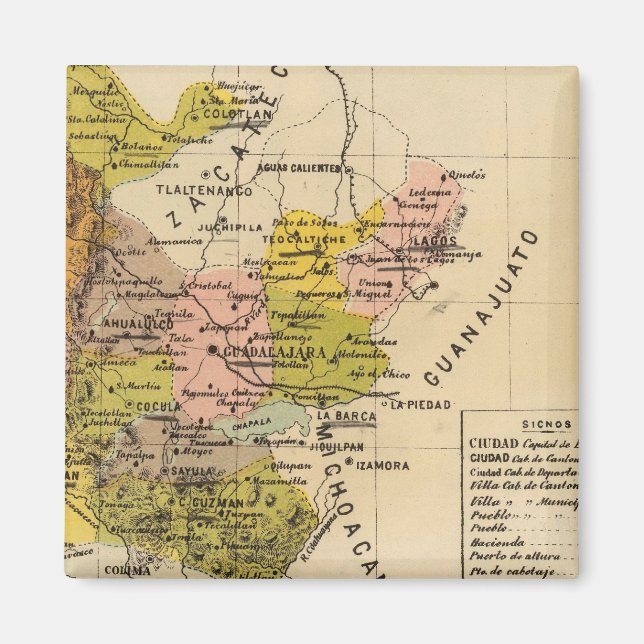 Jalisco, Mexico Magnet (Front)