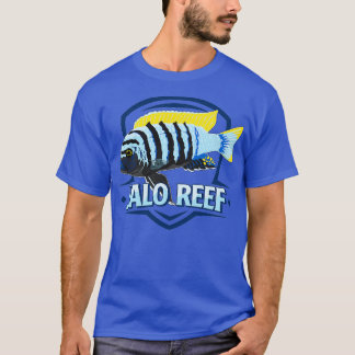Jalo Reef Mbuna Cichlid Lake Malawi Cynotilapia af T-Shirt