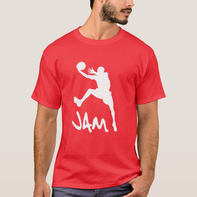 Jam Basketball T-Shirt (Front)