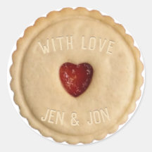 Jam Biscuit  Magnet Keychain