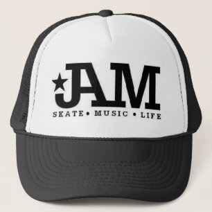 Jam- black skate hat