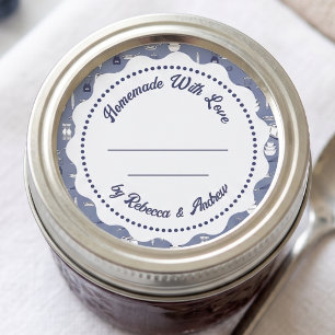 Jam Canning Label Homemade Mason Jar