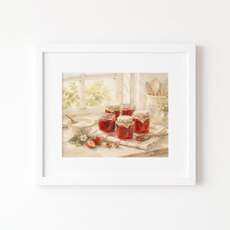 Jam Day Watercolor Art Print