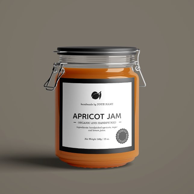Jam Jar Label Packaging Design (Creator Uploaded)