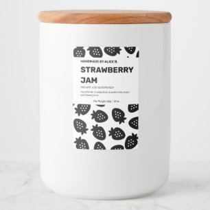 Jam Jar Label Packaging Design