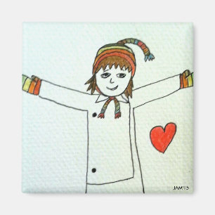 Jam_Jar_Marr Original Art Magnet