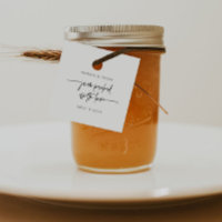 Jam Jar Tag Wedding Favour Product Label