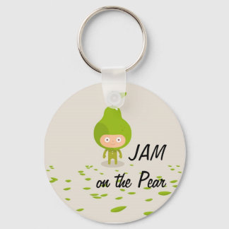 JAM on the Pear Keychain