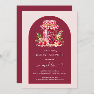 Jam Packed with Love Bridal Shower  Invitation