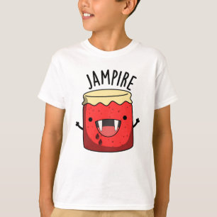 Jam-pire Funny Vampire Jam Pun  T-Shirt