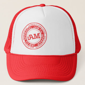 JAM- red stamp Trucker Hat