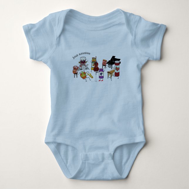 Jam Session Baby Bodysuit (Front)