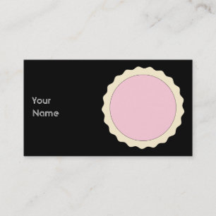 Jam Tart. Pale Pink. Business Card